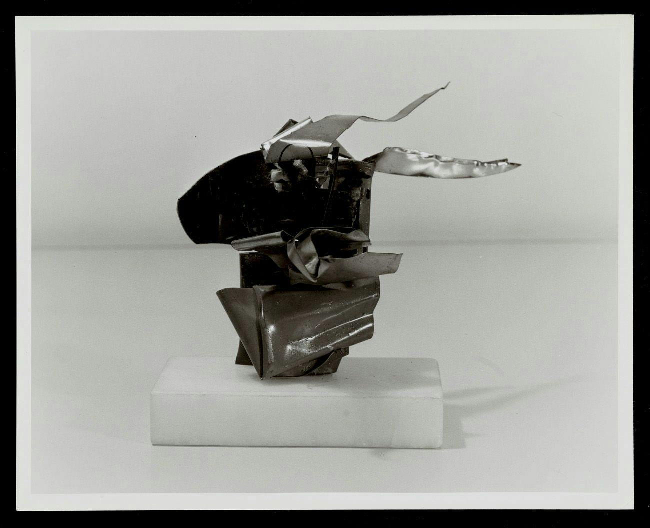 From Emily Hall Tremaine's artist files for John Chamberlain