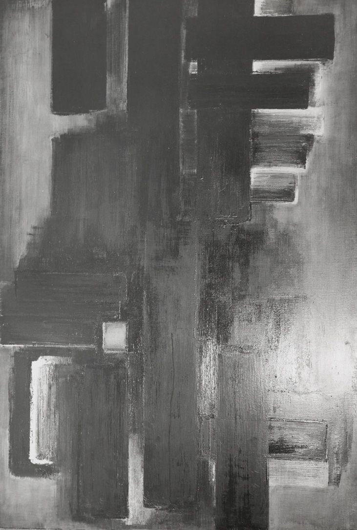 Pierre Soulages, Composition, 1955