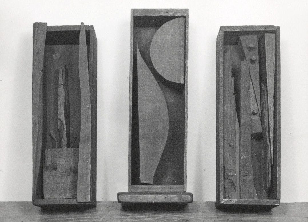 Louise Nevelson, Moon Garden Series