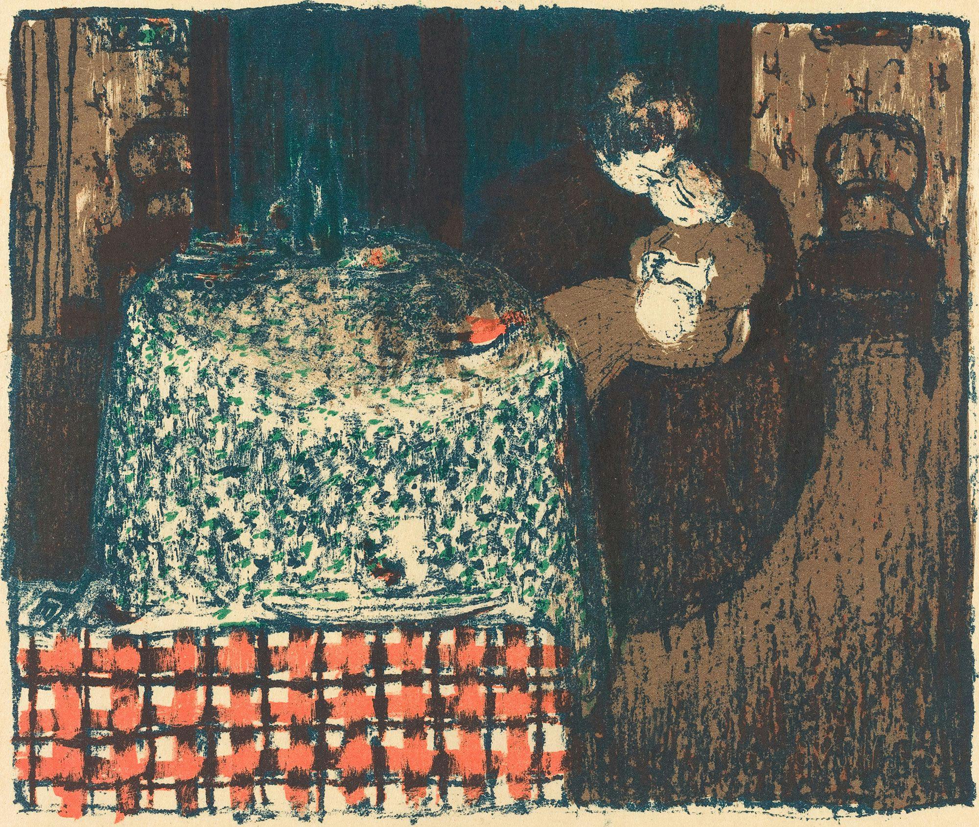 Edouard Vuillard Motherhood (Maternite) Gift of Mr. and Mrs. Burton Tremaine 1971.86.44