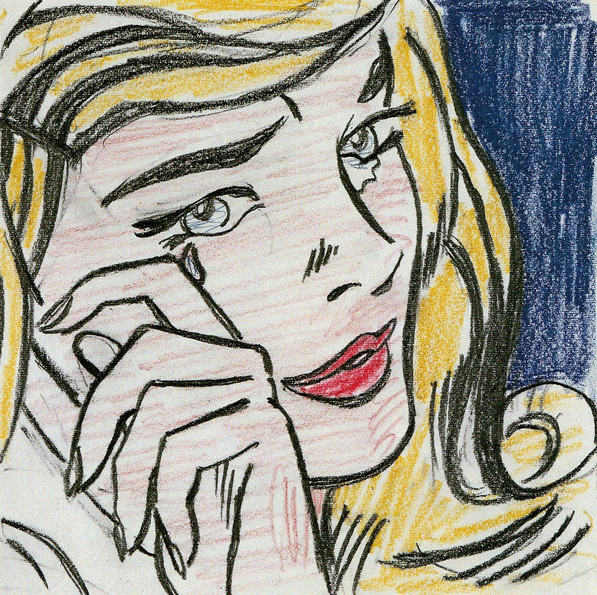 Crying Girl, Roy Lichtenstein