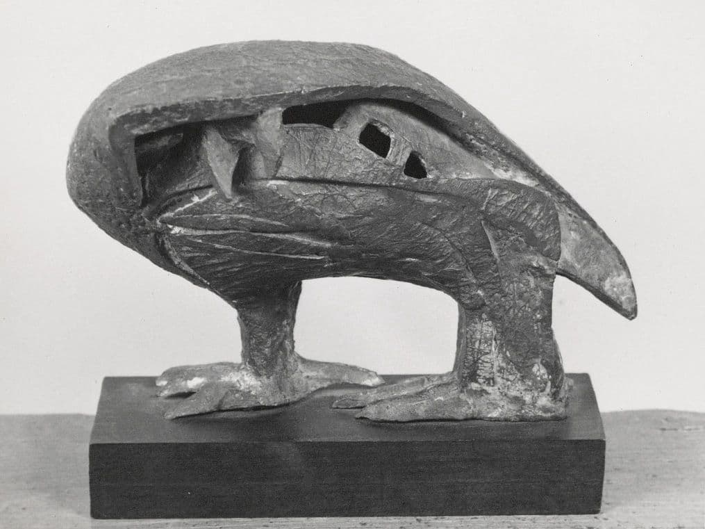 Lee Bontecou, Bronze Bird