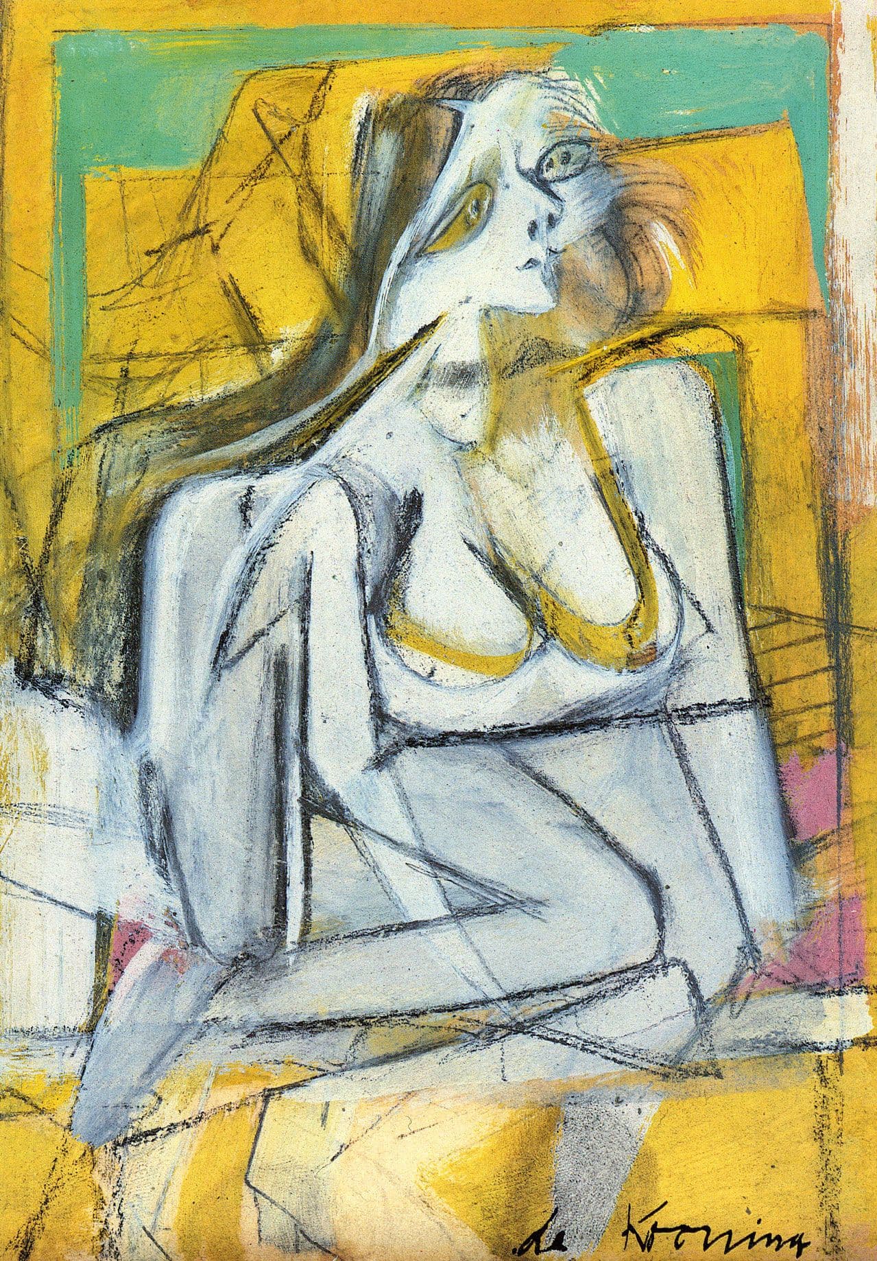 Yellow Woman, Willem de Kooning