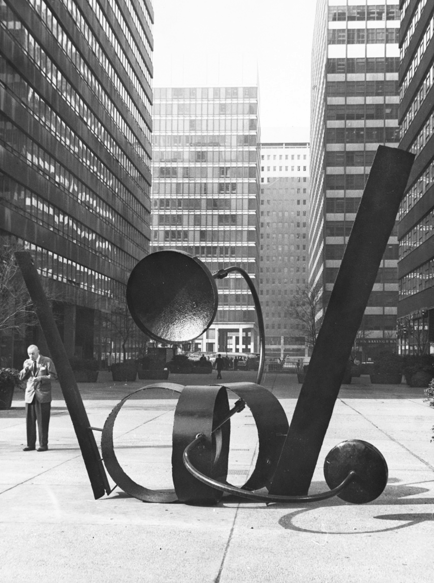 Alexander Liberman, Gyre, 1966.