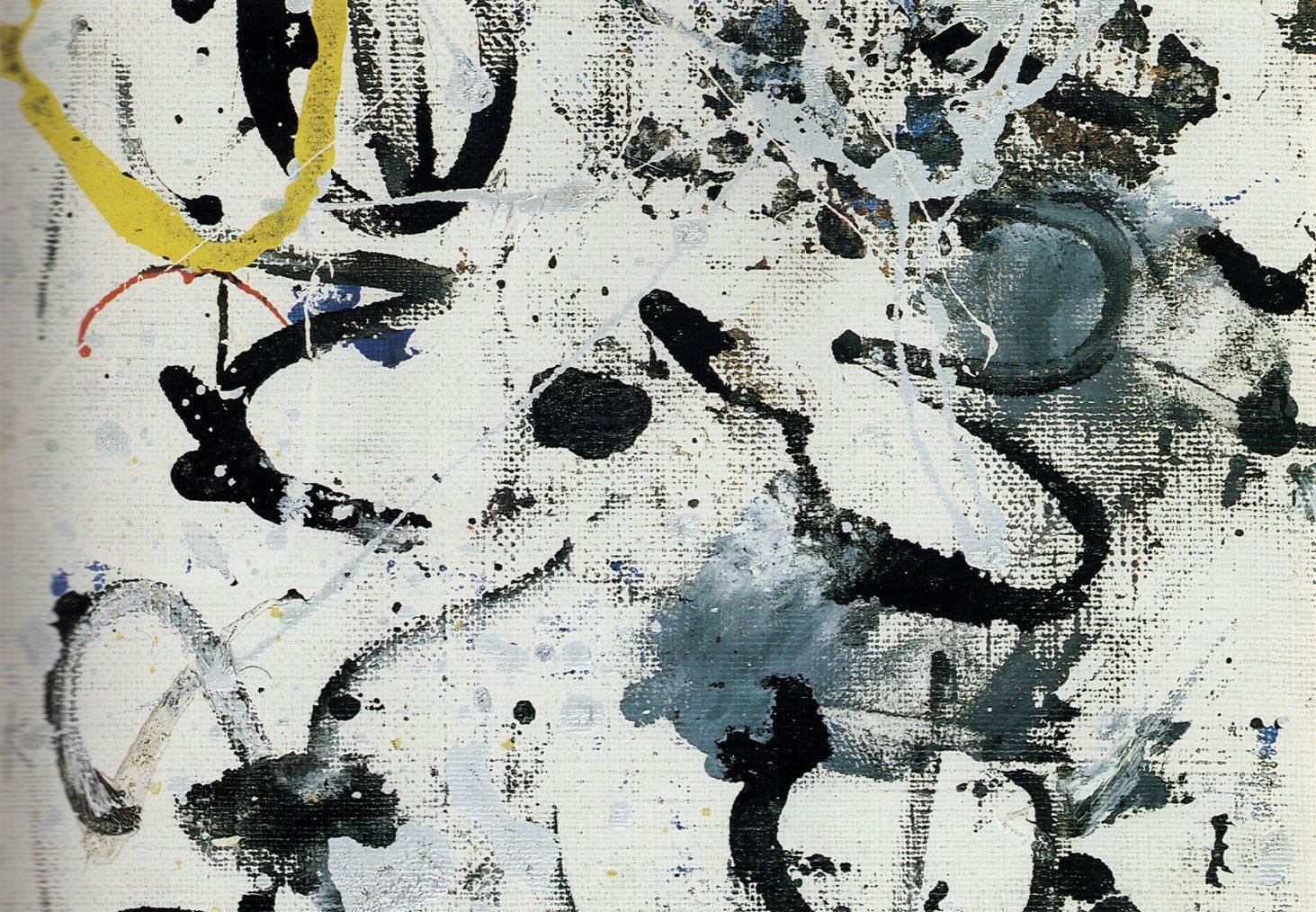 Silver and Black, Jackson Pollock