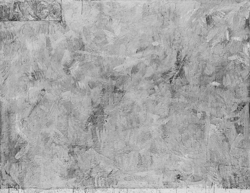 Jasper Johns, Tango, 1955