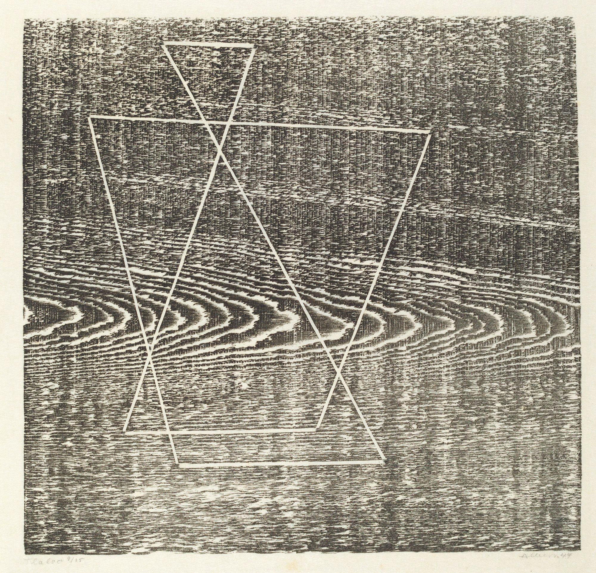 Josef Albers Tlaloc Gift of Mr. and Mrs. Burton Tremaine 1971.86.2