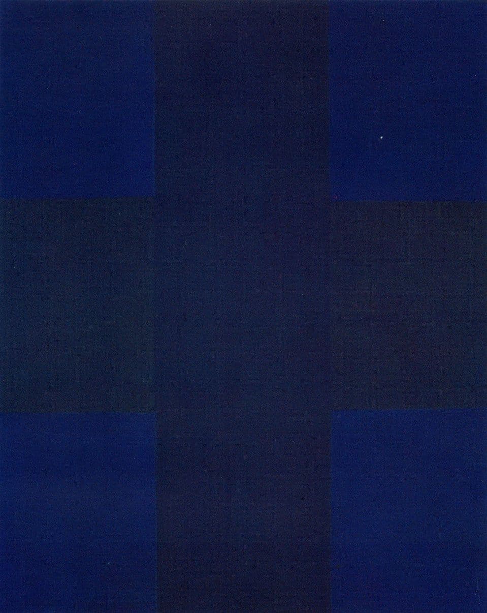 Blue Composition, Ad Reinhardt