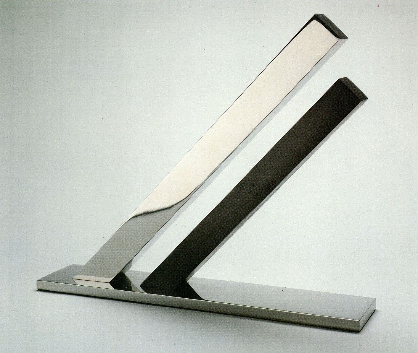 Bronze Shaft/Steel Shaft, Walter De Maria