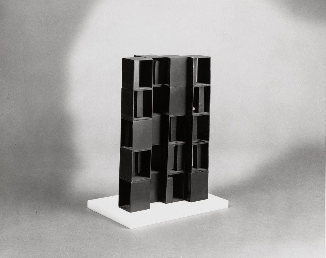 Louise Nevelson, Atmosphere and Environment II, 1966