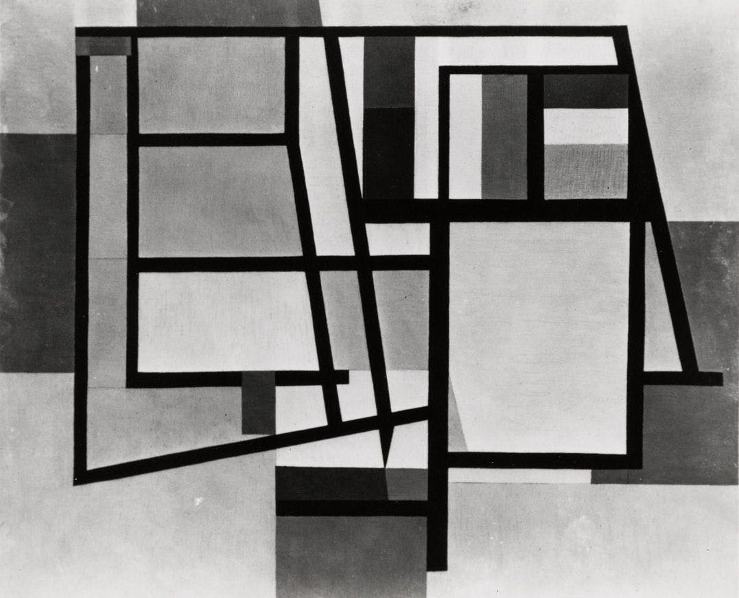 Ilya Bolotowski, Perpandiculars and Diagonals, 1945