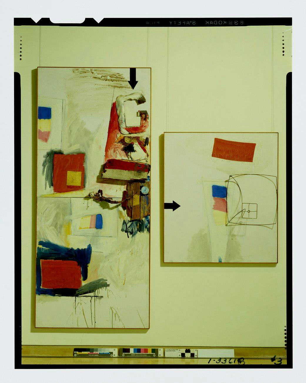 From Emily Hall Tremaine's artist files for Robert Rauschenberg