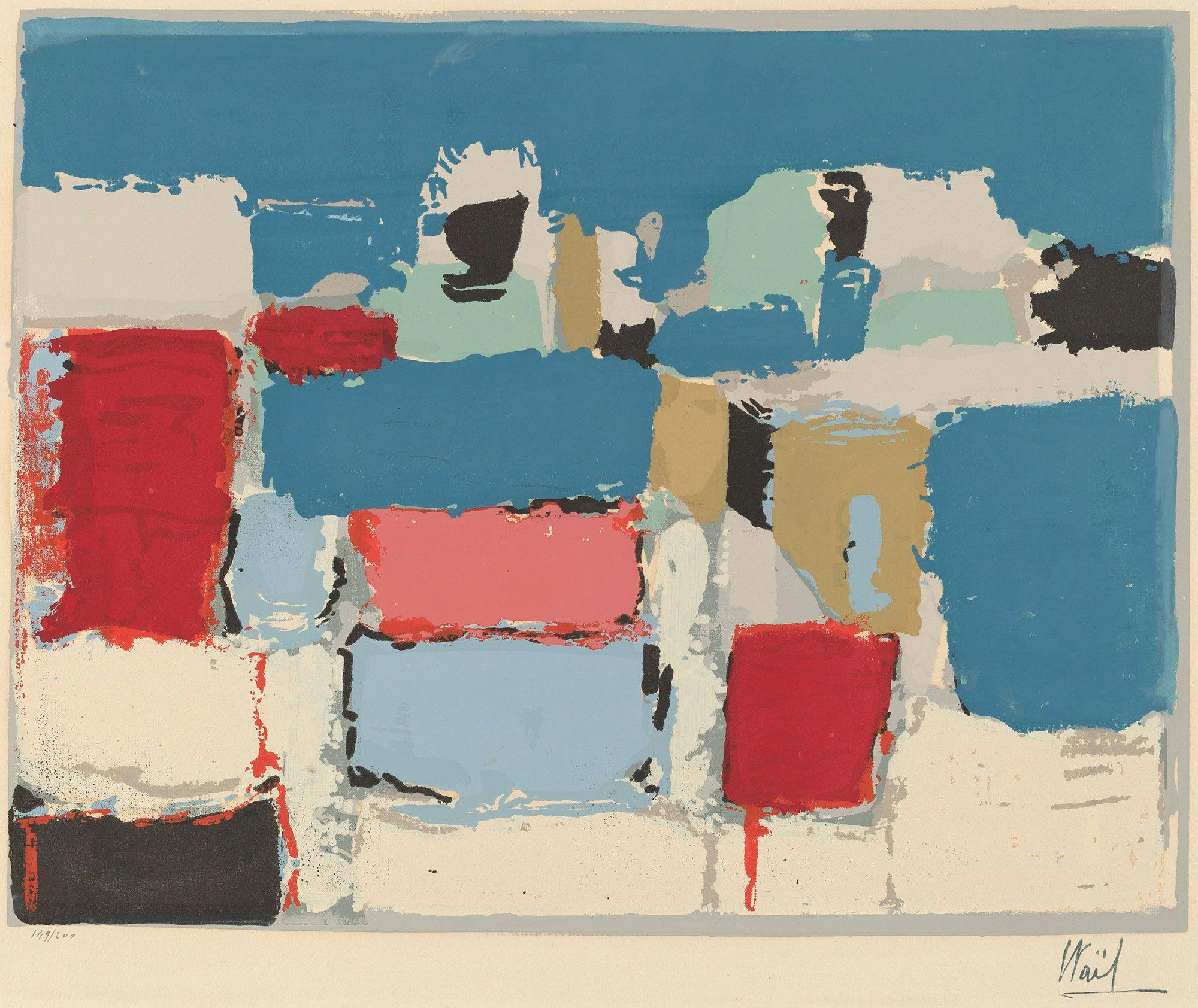 Nicolas de Staël Mediterranee Gift of Mr. and Mrs. Burton Tremaine 1971.86.40