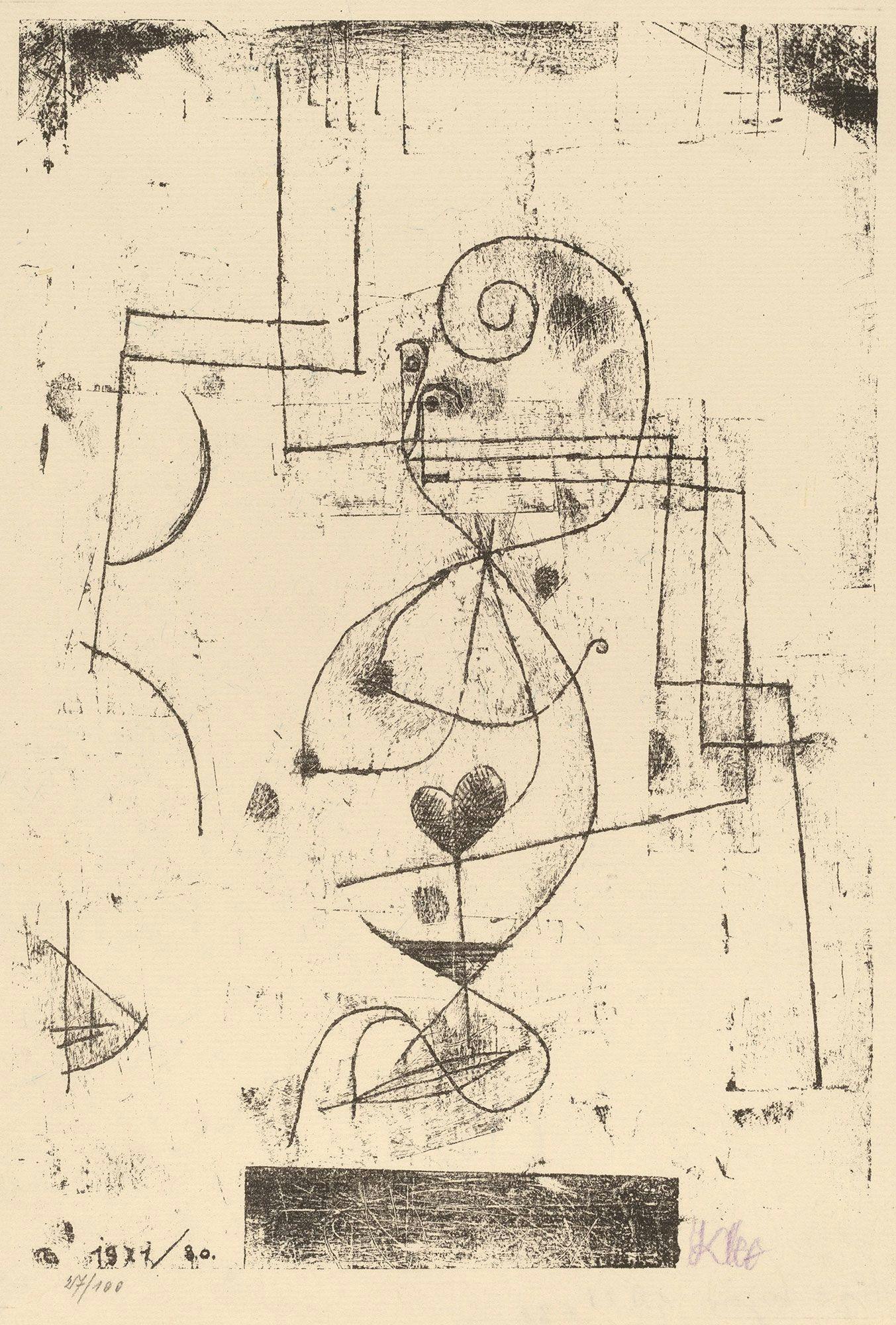 Paul Klee Queen of Hearts (Herzdame) Gift of Mr. and Mrs. Burton Tremaine 1971.86.21