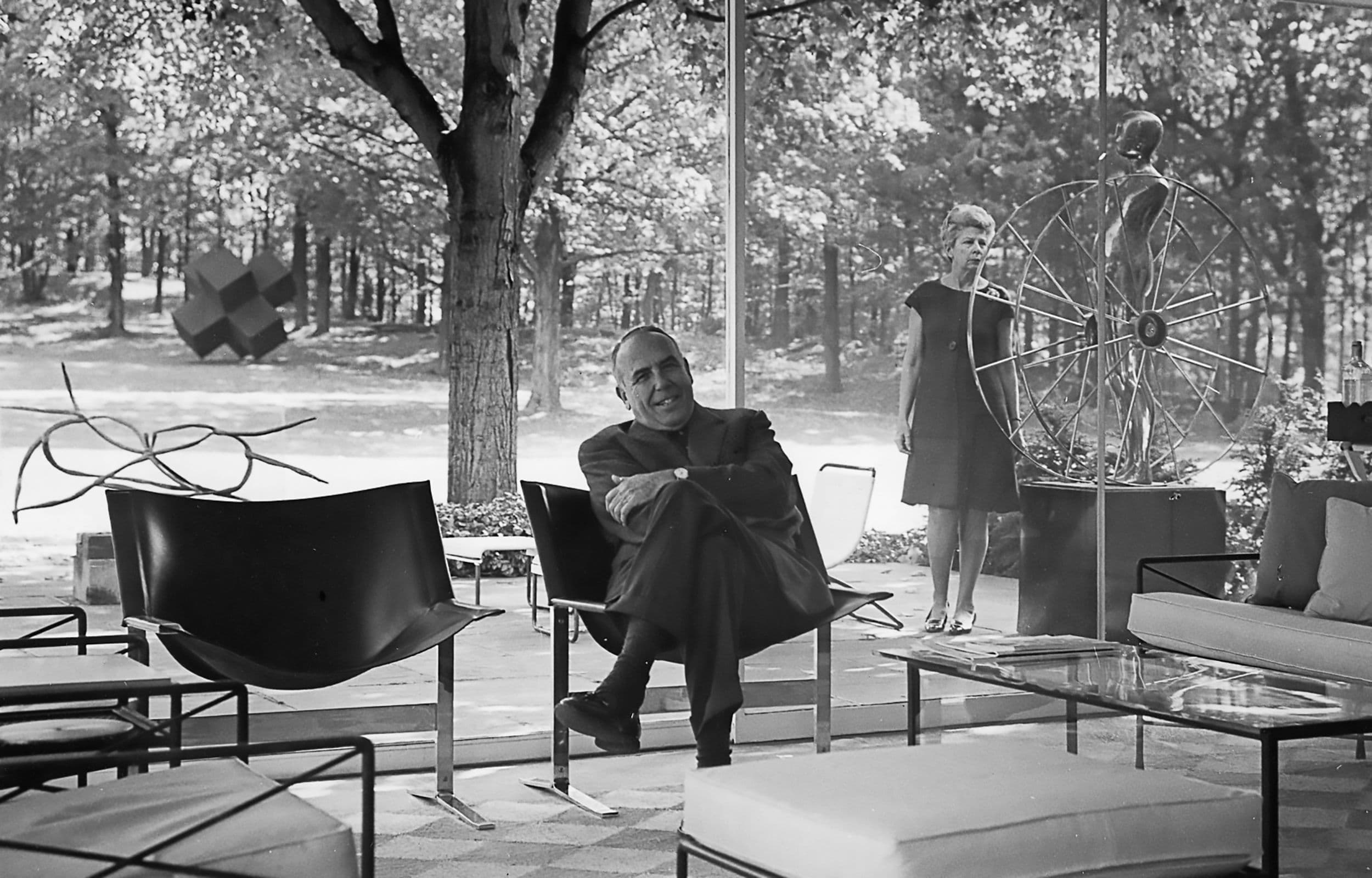 The Tremaines at their Madison, Connecticut house.