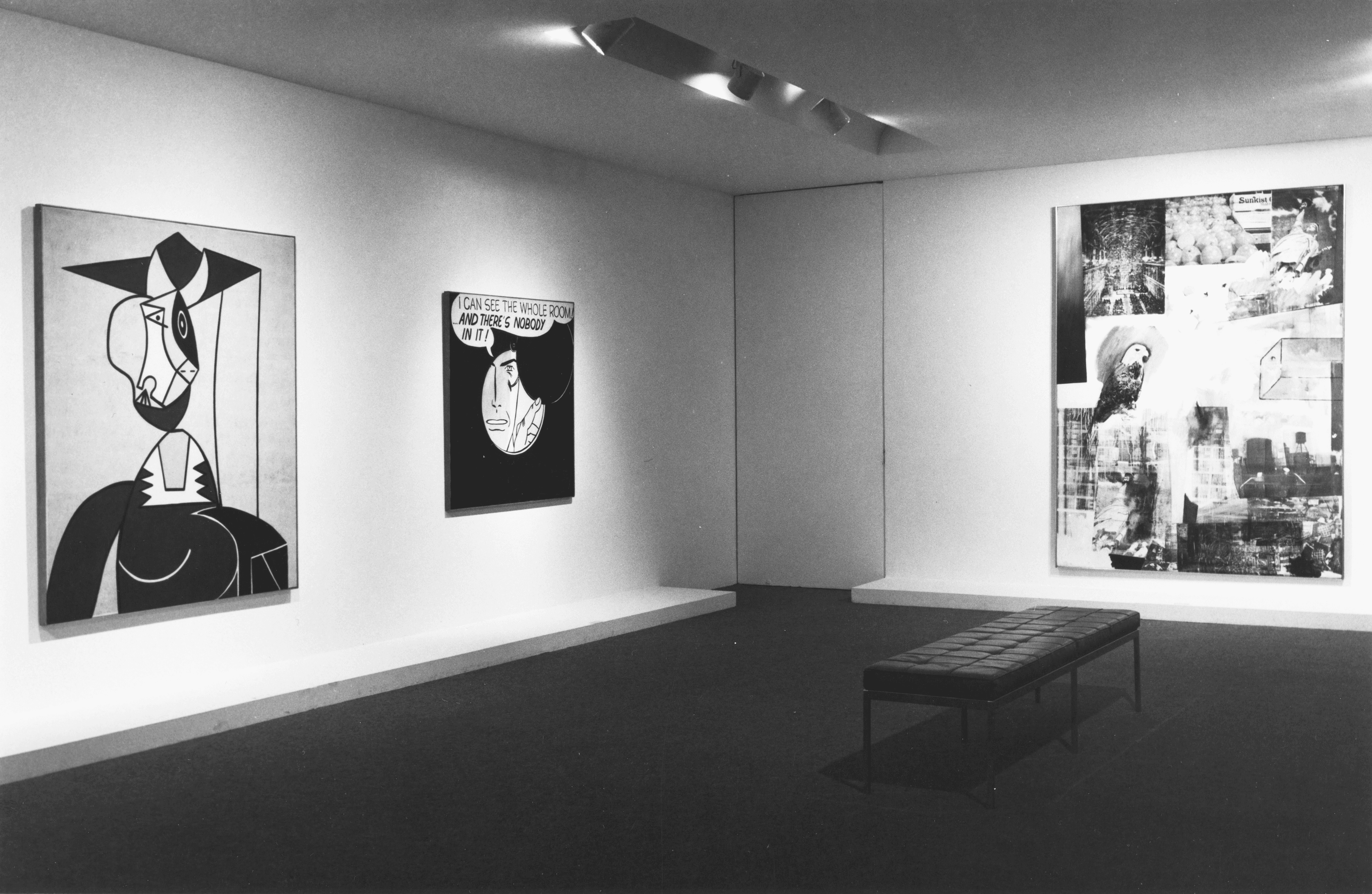 Installation views from Eight Painters of the 60s: Selections from the Tremaine Collection, The Pace Gallery, 32 East 57 Street, New York, March 28 — April 26, 1980.